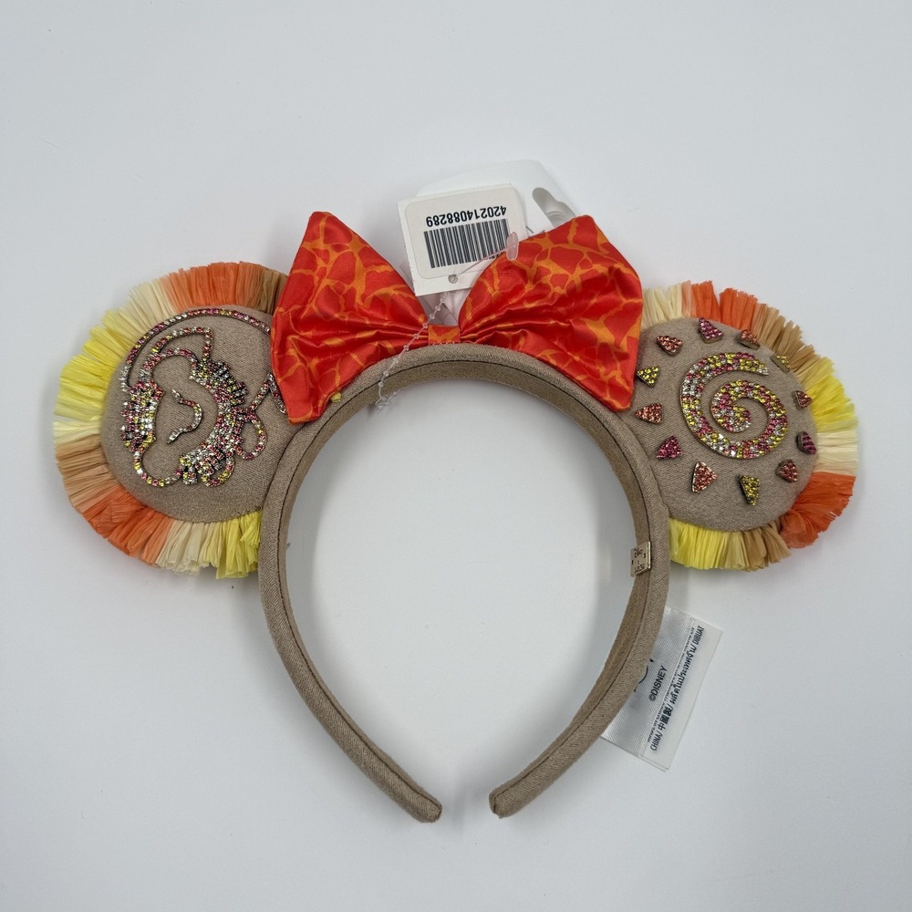 Disney X BaubleBar Lionking Headband Womens One Size Multicolor Ears Rhinestone